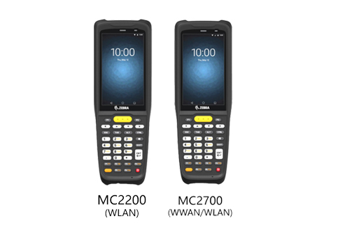 Zebra  MC2200 和 MC2700 移动数据终端